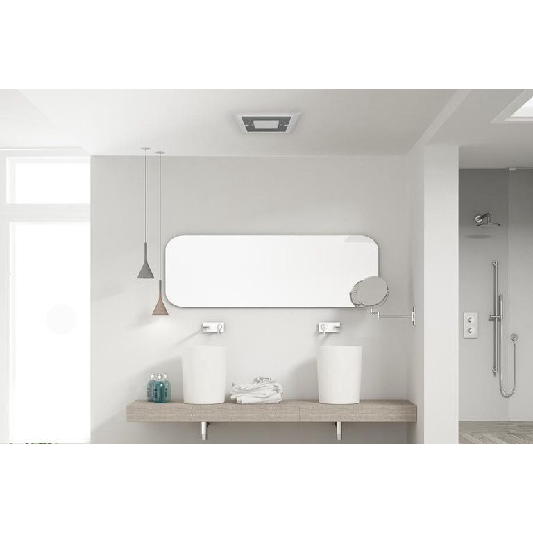 Hauslane BF200 Electric Bathroom Fan - 120 CFM Ultra Quiet Exhaust u0026 Ventilation  Fan with 6W LED Light for Improved Airflow u0026 Air Circulation – Suitable for  120 sqft Room - Walmart.com