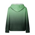 thumbnail image 6 of xixinqiwan Women's St. Patrick's Day Hooded Sweatshirts,Women's Four-Leaf Clover Pullover Sweatshirt Hoodie For Paddys Day Black M, 6 of 6
