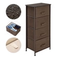 thumbnail image 6 of Topcobe Storage Cabinet with 4 Drawer, End Table Dresser Drawer Organizer for Bedroom, Living Room, Dining Room Furniture, 6 of 8
