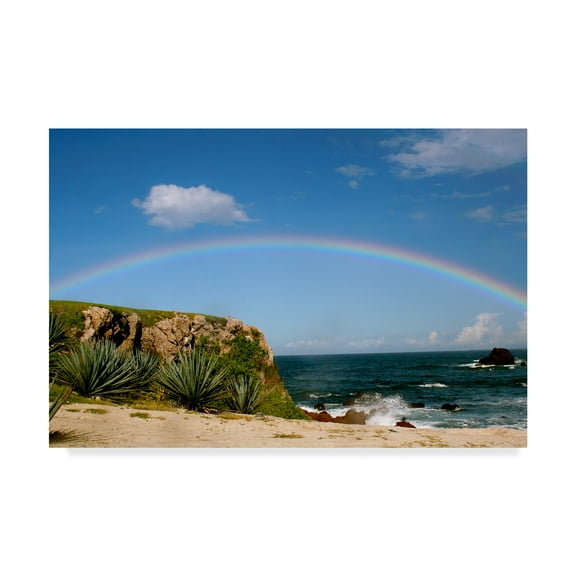 Trademark Fine Art 'Hawiian Rainbow' Canvas Art by American School