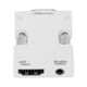 thumbnail image 3 of Adaptador HDMI hembra a VGA macho con cable de audio compatible con salida 1080P (blanco), 3 of 9