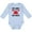 AE-Light Blue, variant on Inktastic My Aunt Loves Me Nephew Boys or Girls Long Sleeve Baby Bodysuit