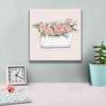 thumbnail image 4 of Epic Graffiti'Pink Floral Bath Tub II' by Cindy Jacobs, Giclee Canvas Wall Art, 12"x12", 4 of 8
