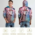 thumbnail image 3 of Unisex Harley Quinn Hoodies 3D Printed Pullover Hooded Sweatshirt with Pocket for Mens Womens, 3 of 7