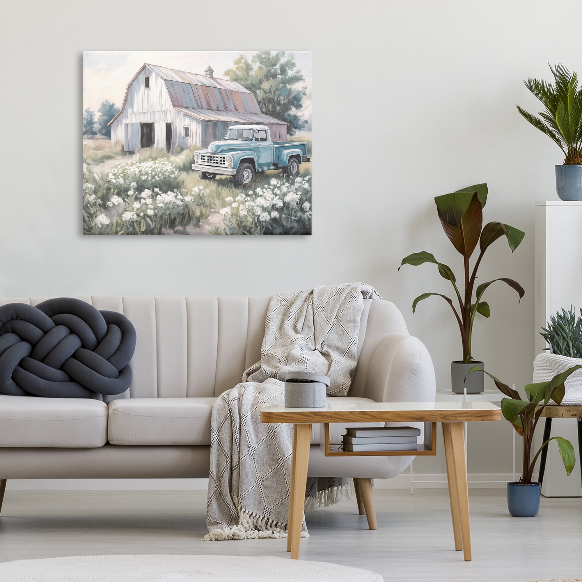Stupell Industries Pastoral Farm Dreams Canvas Wall Art, design by Kim Allen