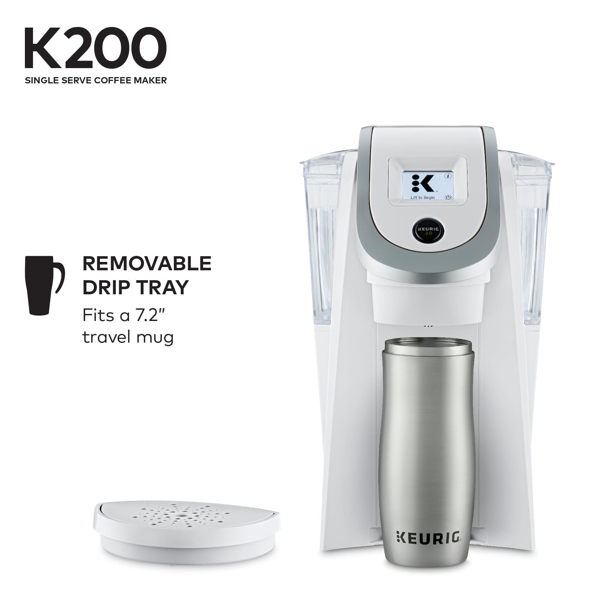 Keurig® K-Slim® Single Serve White Coffee Maker, 1 ct - Fry's Food Stores