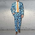 thumbnail image 2 of toraway Mens Suits Slim Fit Autumn Men's Suit Pant Top Jacket M, 2 of 4
