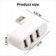 thumbnail image 3 of Concentrador USB 2.0 de 3 Puertos, Divisor de Puerto USB, Expansor USB 2.0, Giratorio de 90° A 180° para PC, Tableta, Computadora Portátil, Impresora, Cámara, 3 of 5