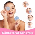 thumbnail image 4 of Paquete de 20 almohadillas de algodón: almohadillas de limpieza facial de bambú ecológicas y reutilizables con bolsa de malla para lavandería dedicada para desmaquillarse de día y de noche, 4 of 6