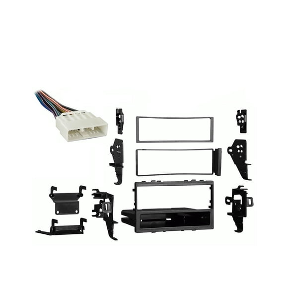 Fits Honda CRV 1997-1998 Metra Single DIN Dash Kit with Harmony Radio Harness