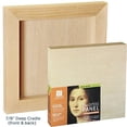 thumbnail image 1 of AMPERSAND ART SUPPLY UPWP751818 ARTIST PANEL UNPRIMED BASSWOOD PANEL 7/8 INCH CRADLED 18X18, 1 of 4