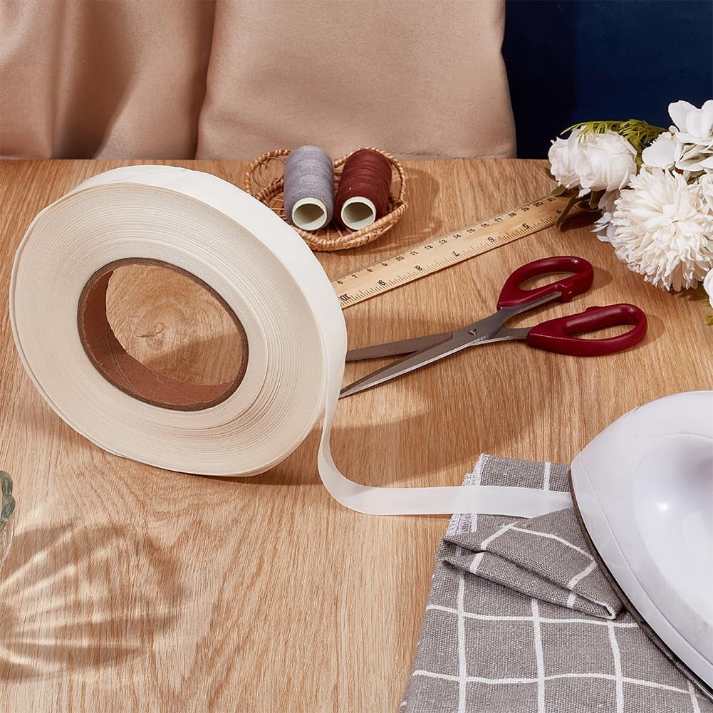 100 yard TPU Adhesive Tape Floral White 20x0.1mm Plastic