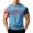Light Blue, variant on LWavelet Patriotic T-Shirts for Men USA Flag T-Shirt Independence Day American Flag Short Sleeve Graphic Tee
