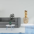 thumbnail image 2 of Elegante organizador de pañuelos con forma de de resina, dorado, escultura de mesa, servilletero decorativo, elegante regalo para la ofi, 2 of 8