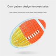 thumbnail image 3 of Pet Dog Toy Balls Squeak Puppy Toys Interesting Tennis Football Tooth Cleaning Toys for Dogs D, 3 of 5