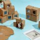 thumbnail image 4 of Mini cajas de regalo de 2 pulgadas con ventana, 40 unidades, cuadradas, plegables, para chocolate, galletas, dulces, jabón casero pequeño., 4 of 9