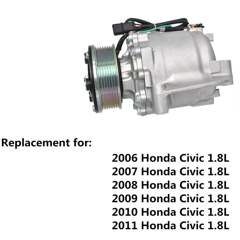 2010 honda on sale civic ac compressor
