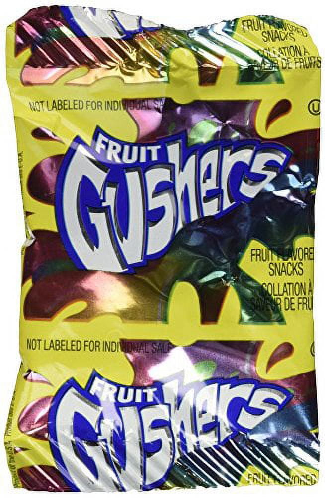Betty Crocker Fruit Gushers, RE32&nbsp;Strawberry Splash and Tropical, 0.9 Ounce (Pack of 42)