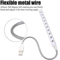 thumbnail image 5 of Luz LED USB YONGSHENG súper brillante Color negro 10 LED, 5 of 5