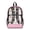Art Supplies Pattern, variant on Bot Polka Dot Bow School Bag with Wide Shoulder Straps Lightweight School Backpack, Transparent 17 Inch Bookbag for Travel Stadium Beach