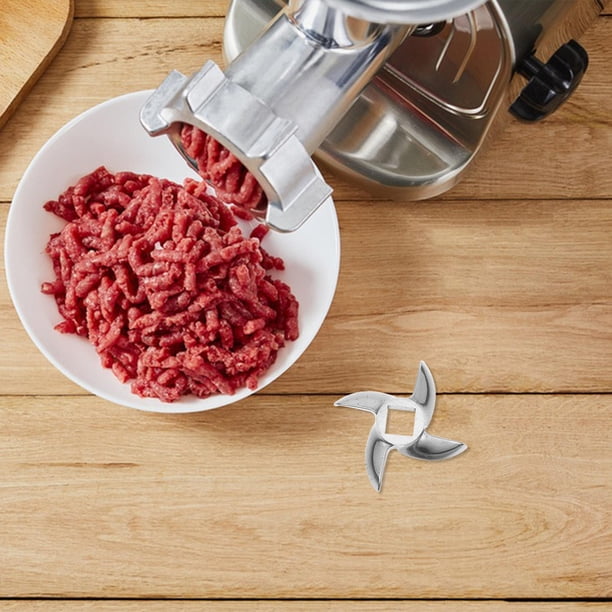 WASHWEPE Para Molino De Carne Manual Y Eléctrico Fácil Instalación Y Limpieza Acero Plata