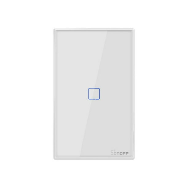 SONOFF T0US TX Series Interruptores de pared Wifi Control de aplicación inalámbrica Interruptor de luz de pared inteligente Estándar de EE. UU. AweSitey EL0026-01B