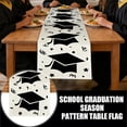 thumbnail image 6 of DreamyJuly Graduation Decorations Table Runner, Congrats Grad Class of 2026, College High sch00l Home Dining Decor, D, 6 of 9