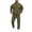 Army Green, variant on Aofany Sweatsuits for Men 2 Piece Sweatshirt And Sweatpants Set Plus Size Winter Fleece Crewneck Plush Casual Tracksuit