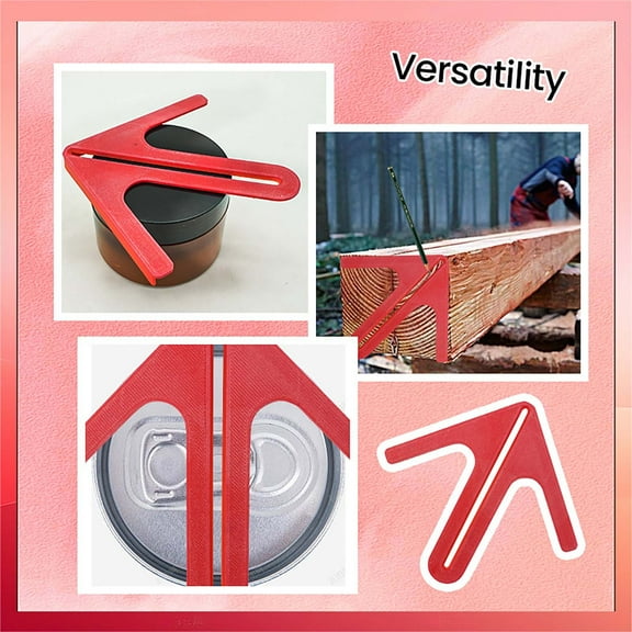 Clearance Woodworking Tools under $5,"Red Center Locating Device Accurately The For Squares And Circles"