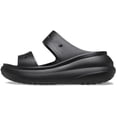 thumbnail image 1 of Sandalia Crocs Classic Crush, unisex, negra, plataforma, 7M/9W, 1 of 5