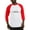 Red/White, variant on CafePress - Admin Rights Baseball Jersey - Cotton Baseball Jersey, 3/4 Raglan Sleeve Shirt