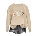 thumbnail image 4 of Juebong Halloween Funny Graphic Tops for Womens Teens Sweatshirts Crewneck Pullover Female Fall Outfits 2026,Witch Pumpkin Ghost Bat,loose,Maternity, workout,airport fashion clothes, 4 of 6