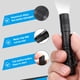 thumbnail image 4 of Linterna Mini Uxcell con Clip, 4 Pcs Linternas de Boligrafo LED Pequeñas Super Luz Blanca a Batería, Negra, 4 of 5
