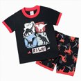 thumbnail image 4 of Paguaki Boys Short Set Pajamas Boys Cotton Toddler Train Dinosaur Sleepwear Summer Clothes Size 2-7T, 4 of 4
