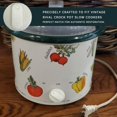 thumbnail image 2 of baomifa-1pc Knob Accessories Compatible with Vintage Rival Crock Pot Series Models - White, 2 of 4