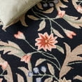 thumbnail image 6 of SAFAVIEH Chelsea Baxter Bordered Wool Runner Rug, Black, 2'6" x 12', 6 of 11