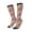 2 Black-1, variant on Women Crew Soft Moisture-wicking Socks Cute Doodles Pattern Design Cotton Socks, One Size fit All