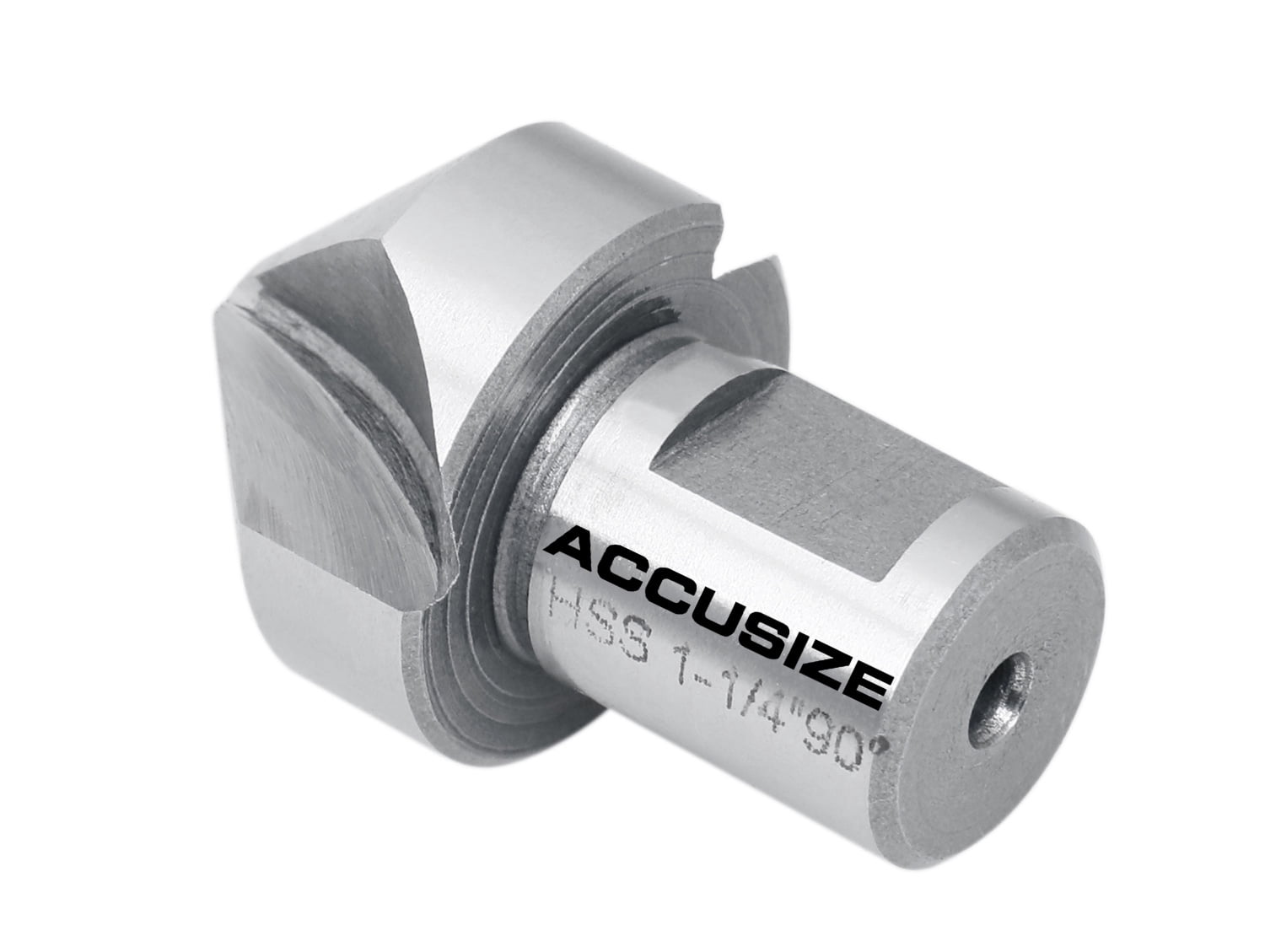 Accusize 1-1/4'' Hss Countersink for Rota-Cutter, 3/4'' Weldon Shank for Magnetic Drilling Machine, 90 Deg, Ce00-0114