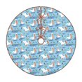 thumbnail image 1 of Fotbe Pelican Reed And Fish Pattern Christmas Tree Skirt, Tree Skirts Plush Christmas Decorations, Christmas Tree Skirts Xmas Decorations Holiday Party Decor-36", 1 of 6