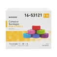 thumbnail image 3 of McKesson Cohesive Wound Bandages, Self-Adherent Compression Wrap, 1 in x 5 yd, 1 Count, 30 Packs, 30 Total, 3 of 3