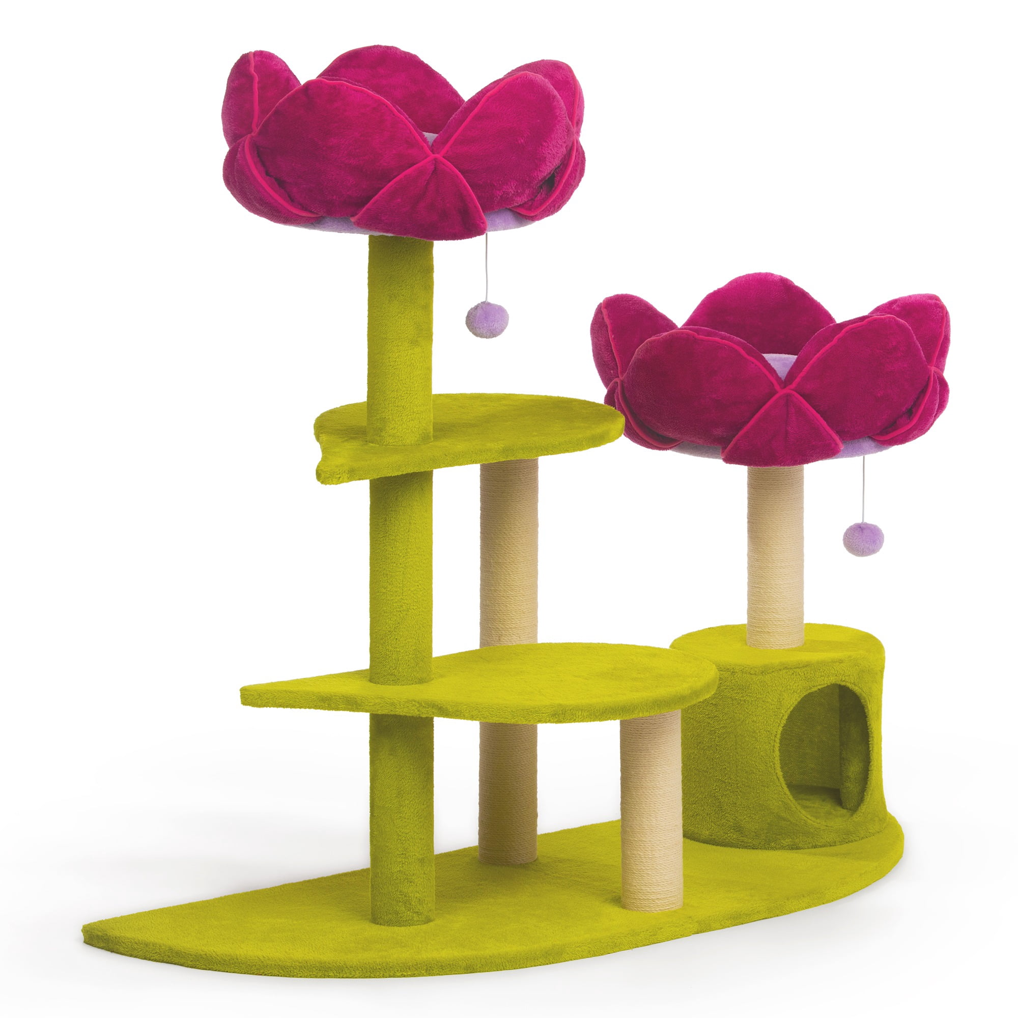 Prevue Pet Products Kitty Power Flower Garden Cat Tree Tower
