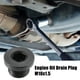 thumbnail image 2 of Ofertas Únicas 4 Pcs Tornillo de Tapón de Drenaje de Aceite de Motor de Acero M18x1.5 con Junta para BMW 545i 550i 650i para Mazda 3 5 6 Negro, 2 of 7