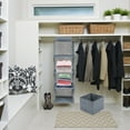 thumbnail image 3 of Portable Clothes Closet Wardrobe with Drawer Storage Case Hanging Closet, 3 of 7