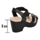 thumbnail image 3 of Sandalias Modare Mujer Negro Casual Elegante negro 23.5 MX, 3 of 9