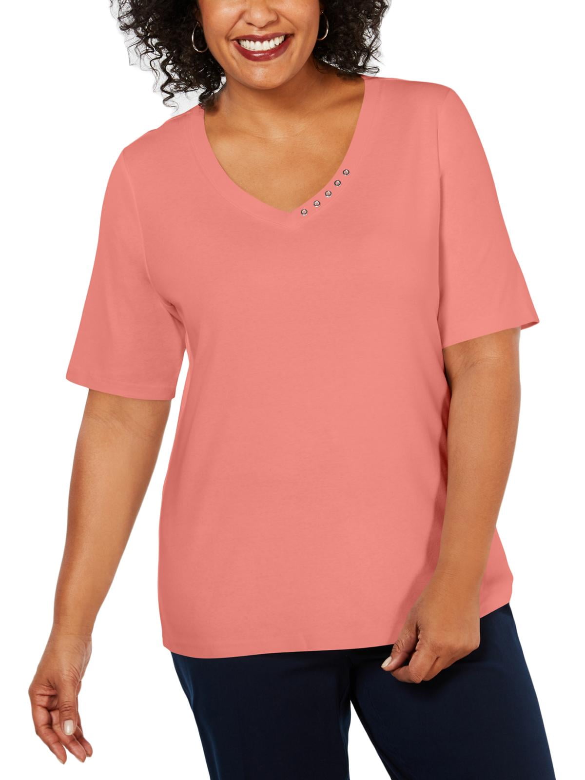 karen scott plus size tops