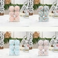 thumbnail image 6 of chaungfeng 6-Pack Christmas Tree Ball Ornaments Set, Macarons Colorful Candy Theme Hanging Baubles, Foam Hanging Decorations for Xmas Tree, Wreath, Garland, Holiday Party Decor, 2.36in, 6 of 6
