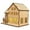 H-2H Home Decor, variant on karymi Light-Up Handmade Wooden Christmas Village House DIY Craft Kit with LED Illumination for Holiday Decor and Family Craft Activity Christmas Party Supplies up to 90% off