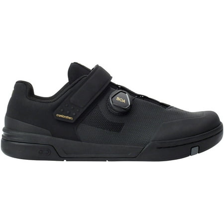 

Crank Brothers Stamp BOA Men s Flat Shoe - Black/Gold/Black Size 10