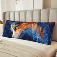 thumbnail image 2 of Fotbe Galactic Dog Swirls Art Funda para Almohada Corporal con Diseño, Funda de Microfibra Ultrasuave de 20x54 Pulgadas, Ropa de Cama Elegante, 2 of 7