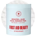 thumbnail image 1 of Discos faciales radiantes First Aid Beauty 90 unidades exfoliantes con AHA, 1 of 9